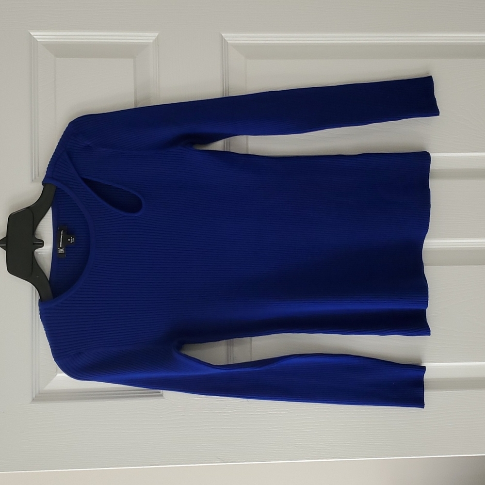 Royal Blue Long Sleeve Sweater Size Medium